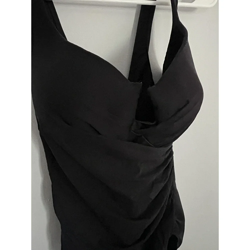 Miraclesuit Swimsuit Womens see Photos for Dims. 1 Pc Underwire Ruched Shaping